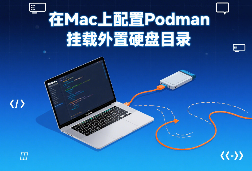 在Mac上配置Podman挂载外置硬盘目录